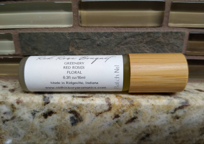 Red Rose Bouquet Roll On Fragrance