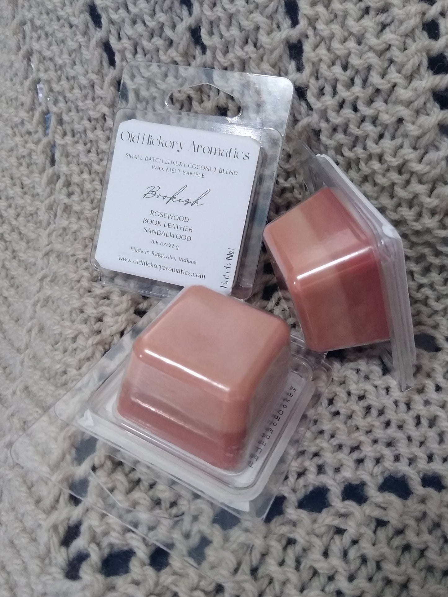 Bookish Wax Melt Sample