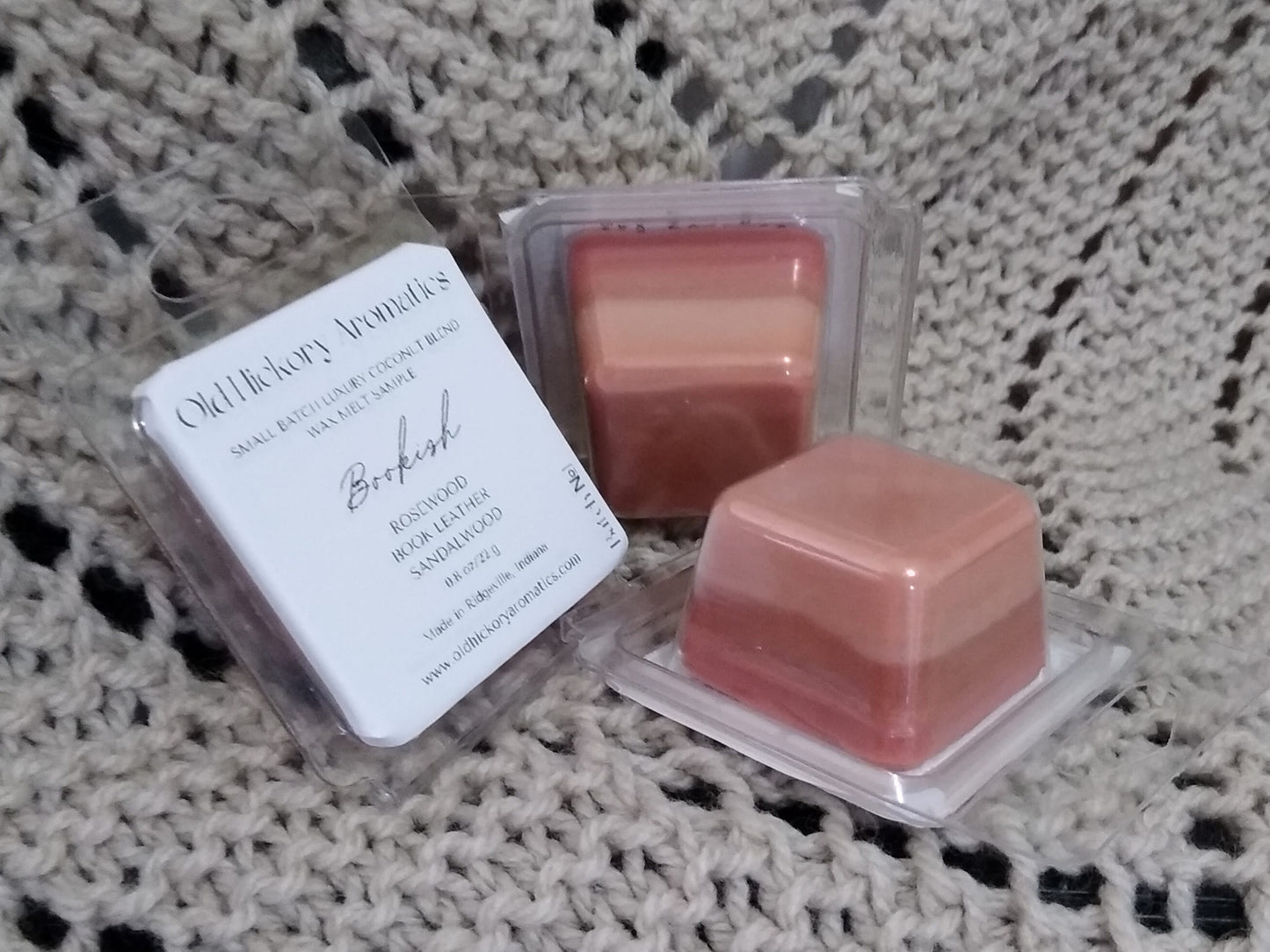 Bookish Wax Melt Sample