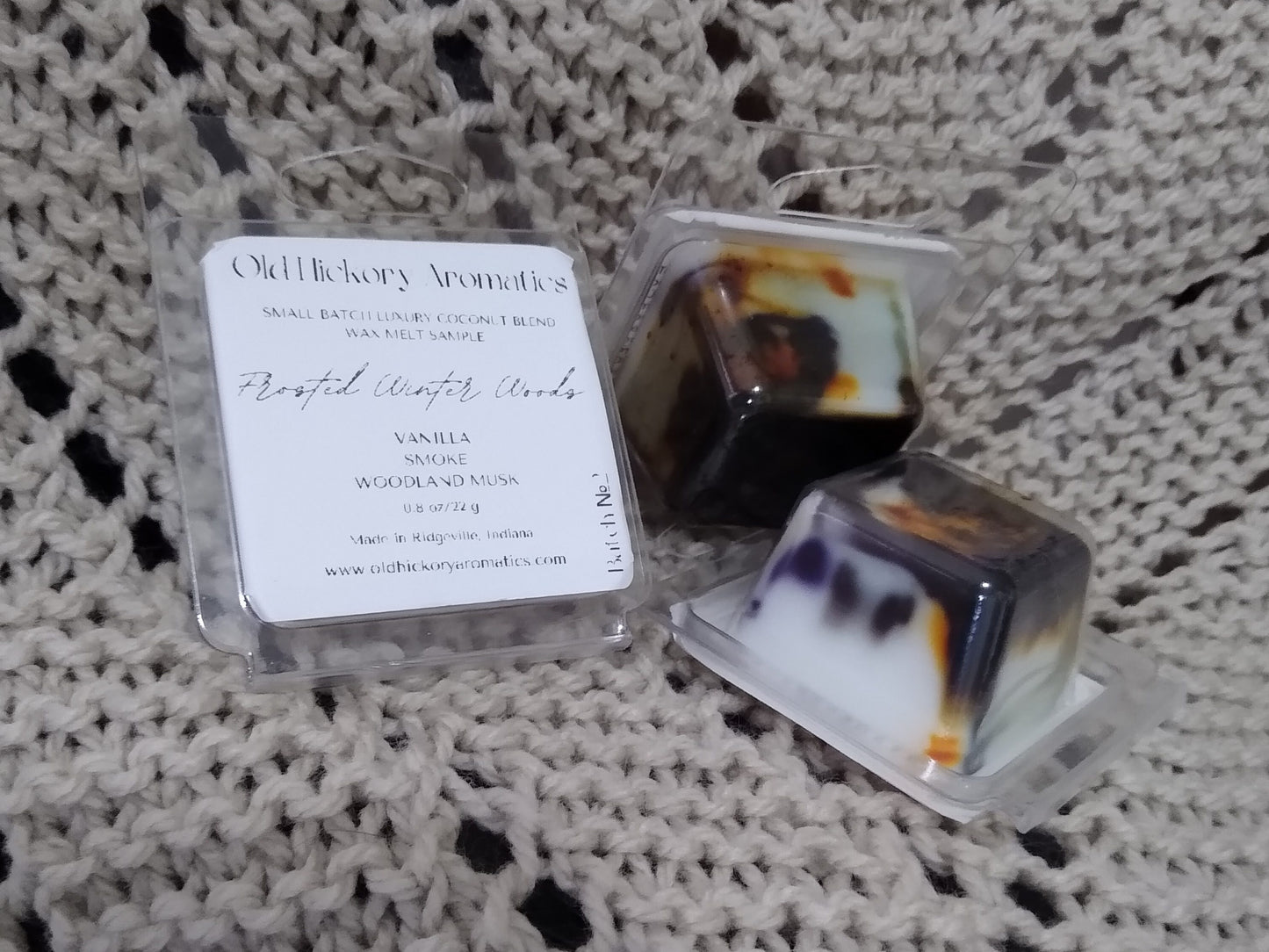 Frosted Winter Woods Wax Melt Sample