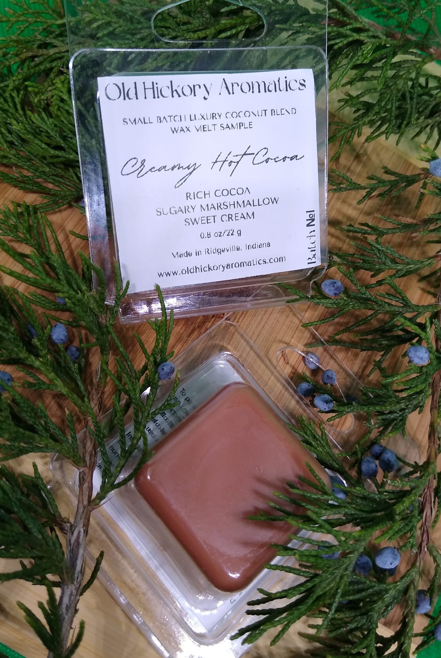 Creamy Hot Cocoa Wax Melt Sample