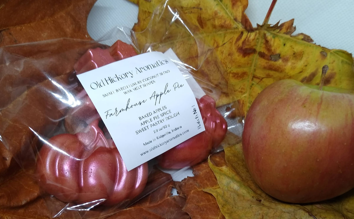 Farmhouse Apple Pie Wax Melt Shapes