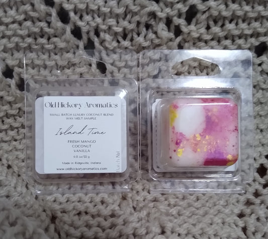 Island Time Wax Melt Sample