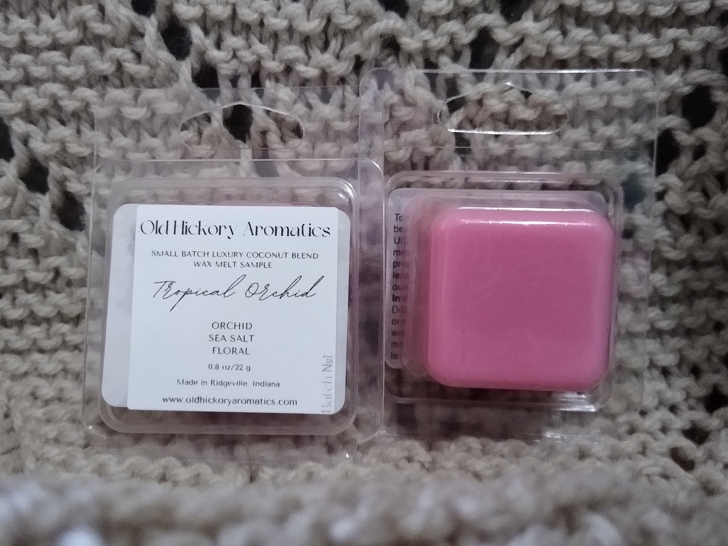 Tropical Orchid Wax Melt Sample
