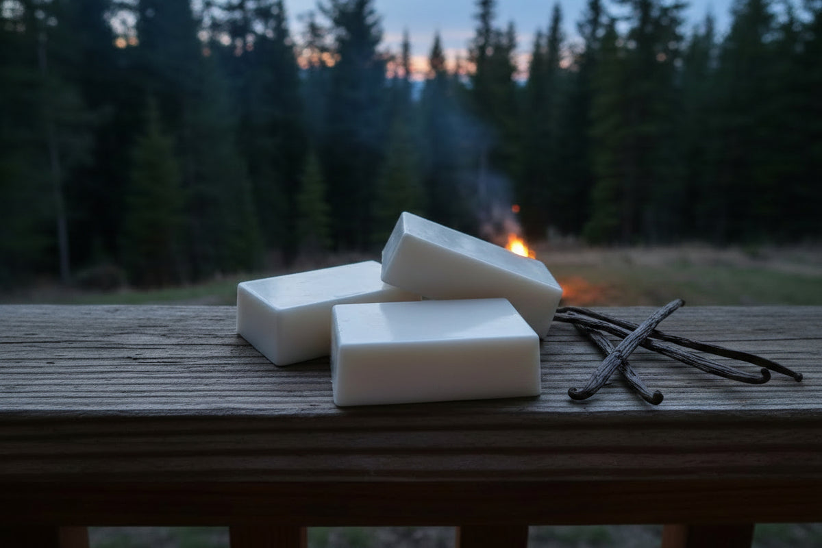 Frosted Winter Woods Goat Milk Soap