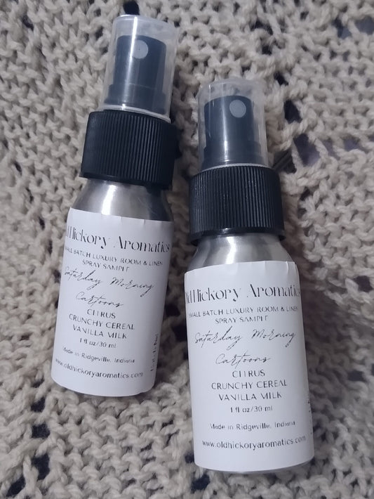 Saturday Morning Cartoons Room and Linen Spray Sample