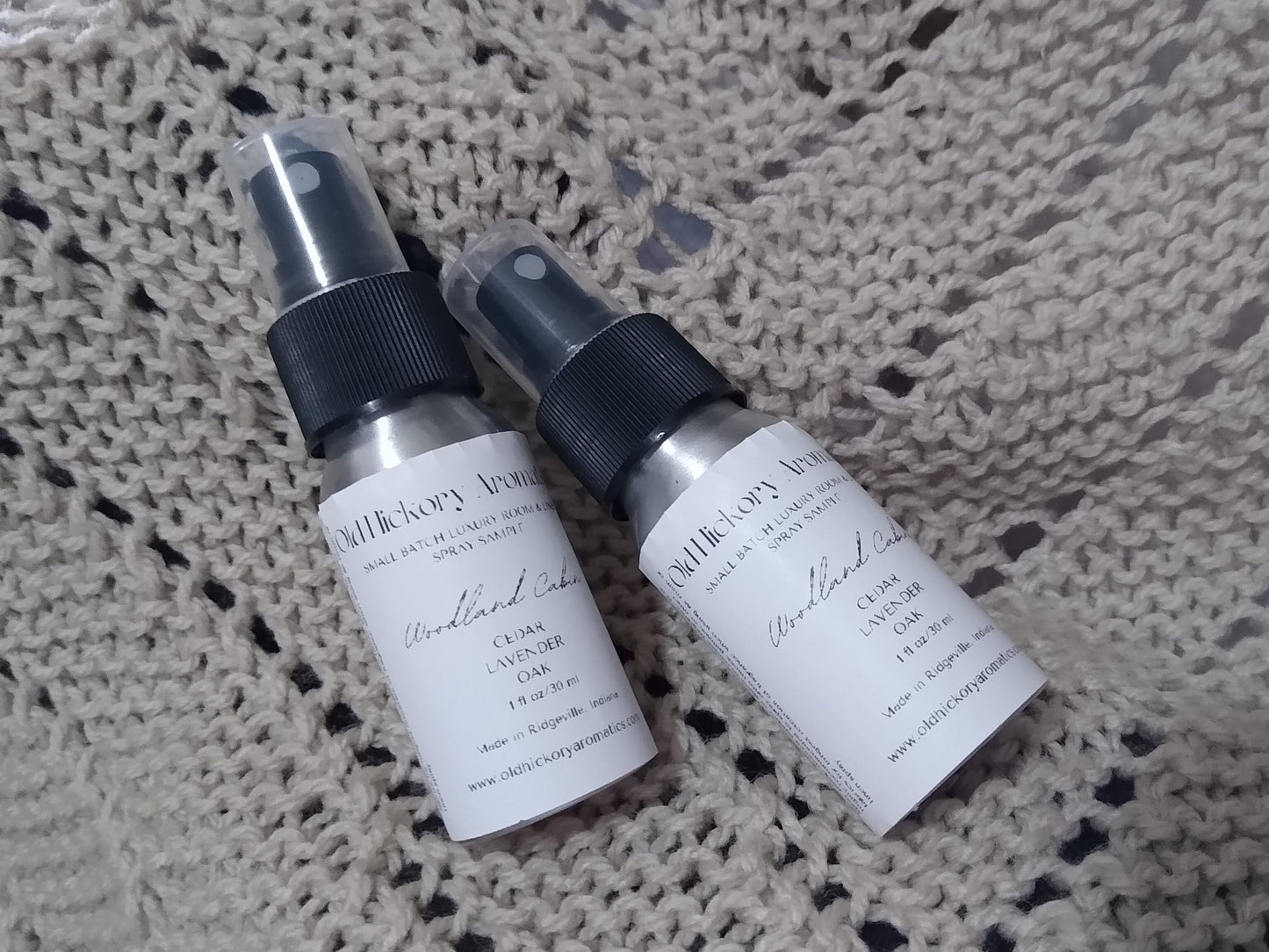 Woodland Cabin Room and Linen Spray Sample
