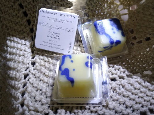 Blueberry Coffee Cake Sample Wax Melts