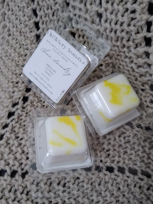 Clean Laundry Wax Melt Samples