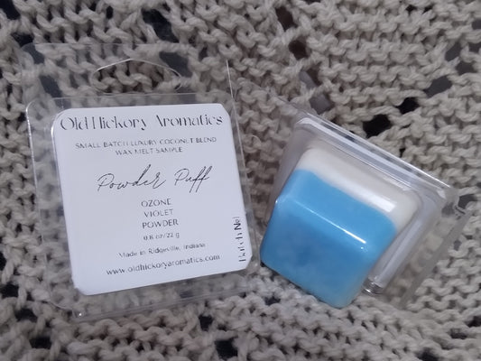 Powder Puff Wax Melt Sample