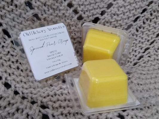 Spiced Pear Crisp Wax Melt Sample