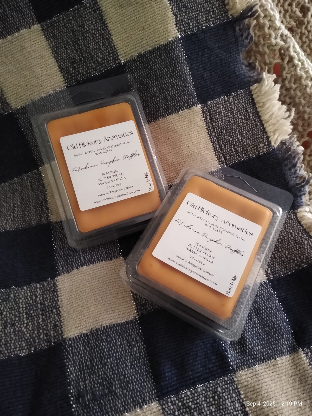Farmhouse Pumpkin Waffles Wax Melts