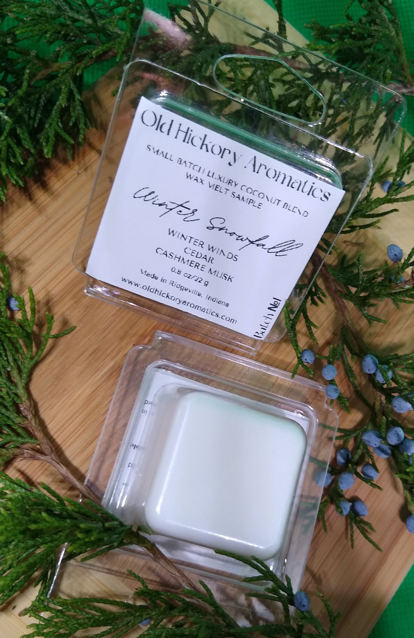 Winter Snowfall Wax Melt Sample