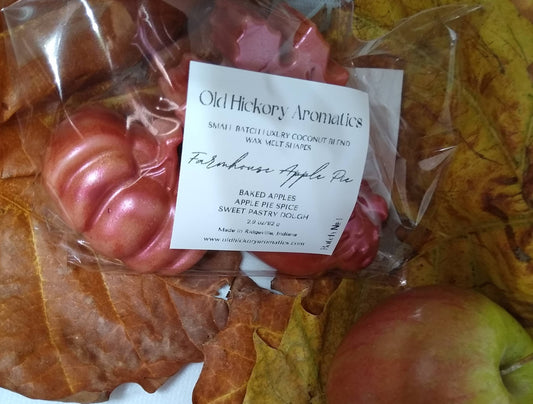 Farmhouse Apple Pie Wax Melt Shapes