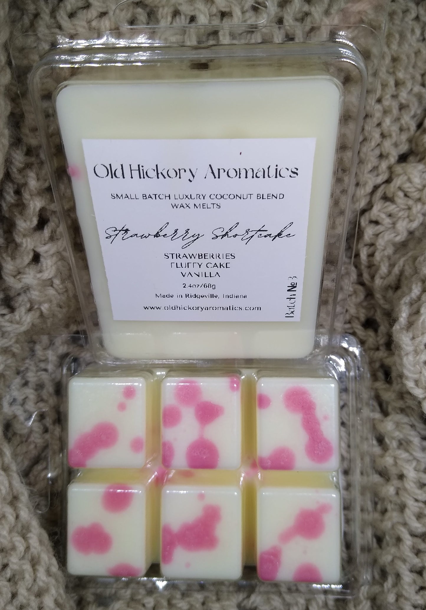 Strawberry Shortcake Wax Melts