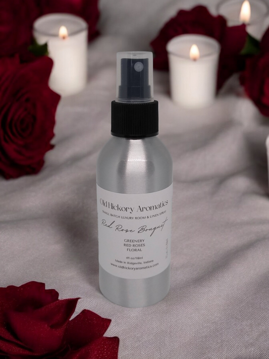 Red Rose Bouquet Room and Linen Spray
